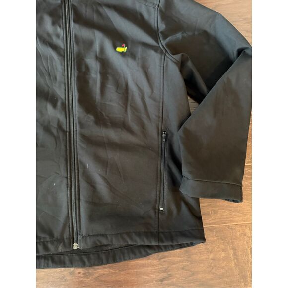 Men’s XL Black Zip Up Master’s Golf Jacket - Picture 4 of 6